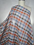 100% Linen 'Checkmate' - The Country Road - Clearance Fabric Sale 30% Off